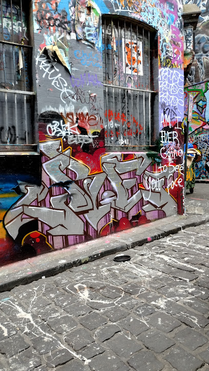 Beaney Lane Street Art Mural