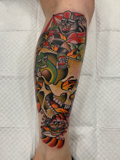 Blue Lady Tattoo
